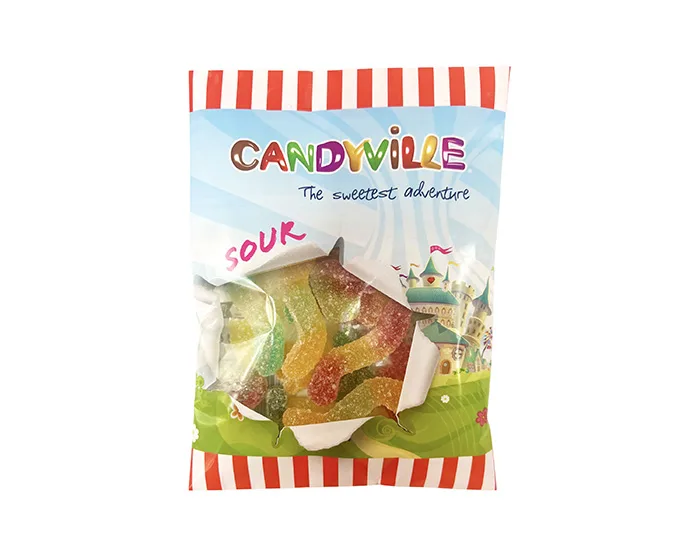 Sac de mélange acide | 100g | Gommes acides | 7Sticks