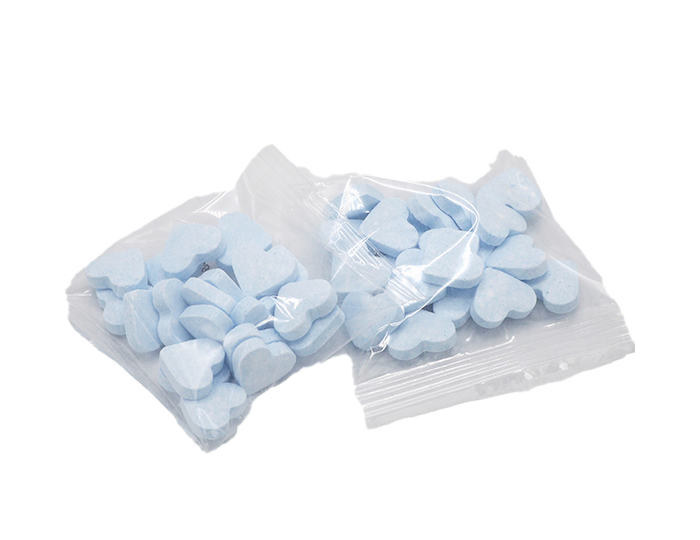 Blauw | Dextrose hartjes | My first sweets