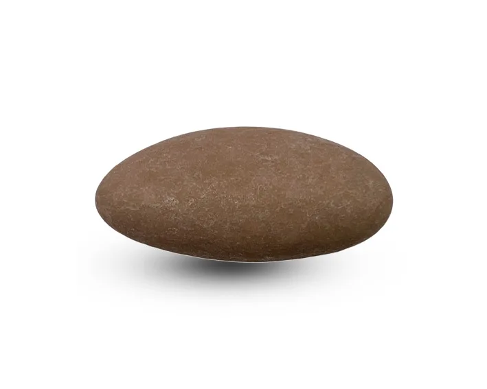 Amandelbruin | Suikerbonen mat 55 % | Papa Chocolat