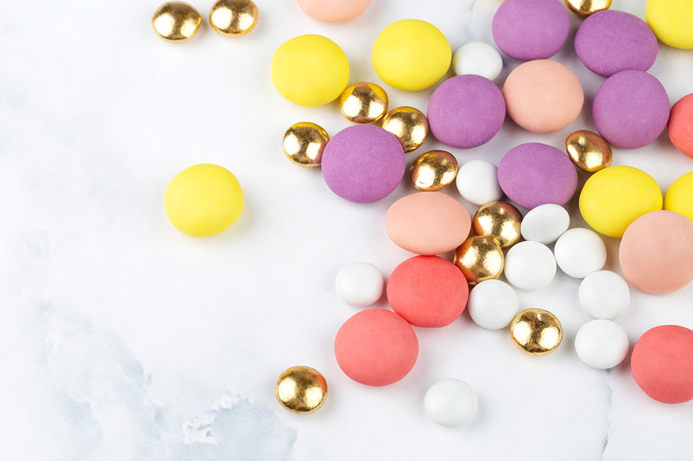 Confettis ou smarties - Papa Chocolat