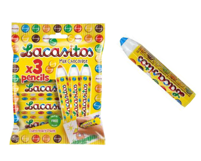 Crayon Lacasitos - paquet de 3