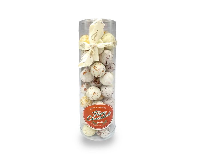 Candyville - Koker met marble praliné - Papa Chocolat Deluxe - 300 gr