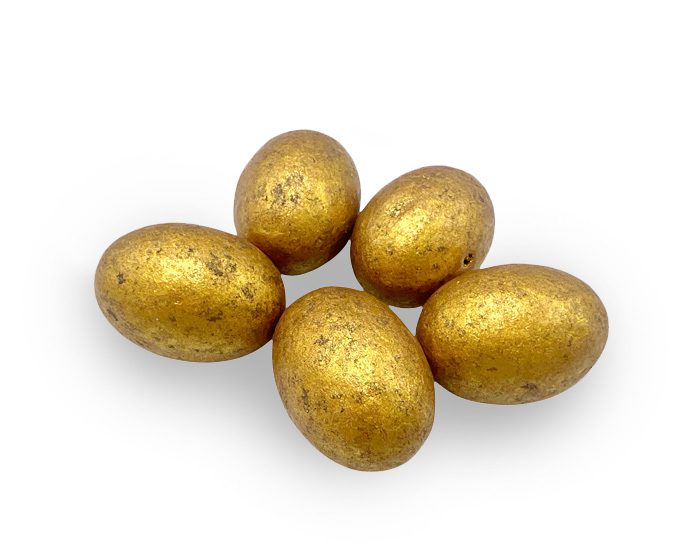 Rustic gold | Chocolate eggs | Papa Chocolat