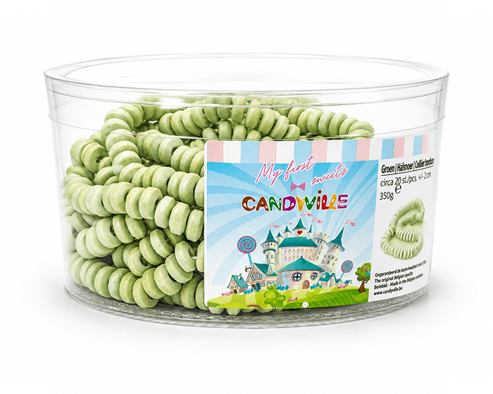 Groen | Dextrose snoepketting - My First Sweets