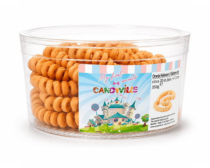 Oranje | Dextrose snoepketting - My First Sweets